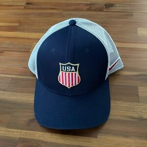 USA Hockey Adjustable Baseball Hat